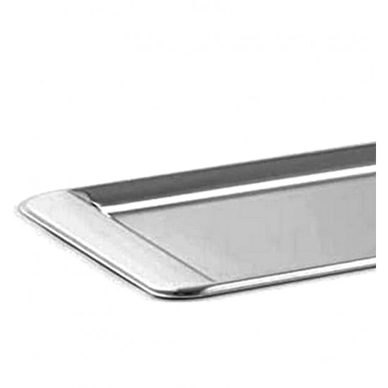 Bandeja 30cm Por 15cm Café Aço Inox Mimo Style